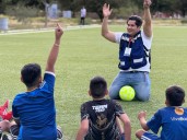 Más de 90 niñas y niños atiende Municipio con programa “Goles por la Vida” en prevención del suicidio
