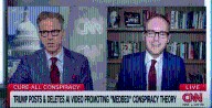 'Does he think they're real?' Jake Tapper befuddled as Trump pushes 'insane' conspiracy