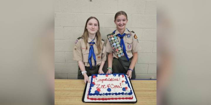 First Eagles Scouts named in first female Scout troop in Newburgh