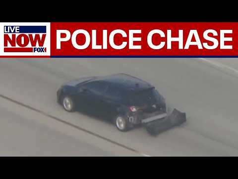 WATCH: Police chase possible murder suspect in Los Angeles