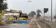 Avanza la vía alterna sin peaje en la Panamericana Sur: MML derriba centro educativo en Separadora Industrial