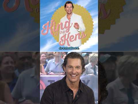 We agree with you, America Ferrera! Matthew McConaughey would make a perfect "King of the Kens"