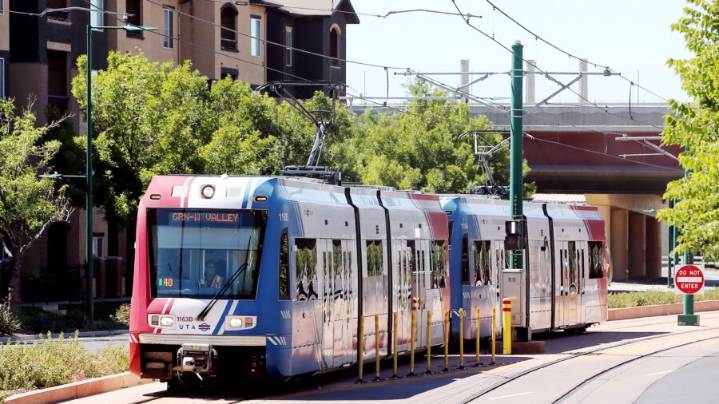 Person hit and killed by TRAX train in Murray