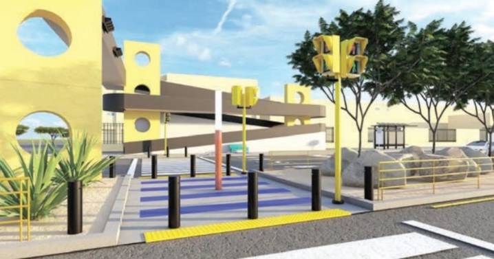 Proponen realizar algunas mejoras a puente peatonal