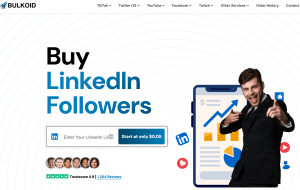 Top 3 Best Sites to Buy LinkedIn Followers