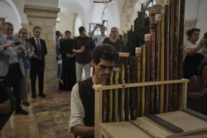 Oldest pipe organ in Christian world sings again