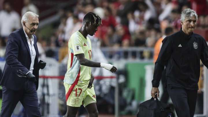 Nico Williams, lesionado, se perderá el debut del Athletic en Champions