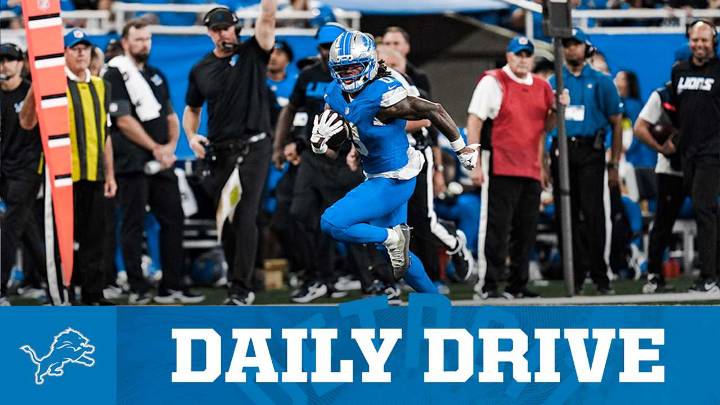 THE DAILY DRIVE: Lions film review: How Detroit got back to explosive ways against Bears
