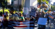 PHOTOS: Labor Day rally protests cuts to social services