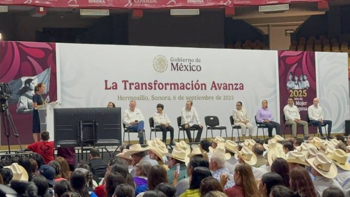 Sheinbaum invertirá de más de 800 mdp en Sonora