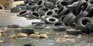 Hundreds of tires illegally dumped in Nonconnah Creek