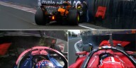 La accidentada clasificación del GP de Azerbaiyán de la Fórmula 1: los seis choques que provocaron el récord de banderas rojas
