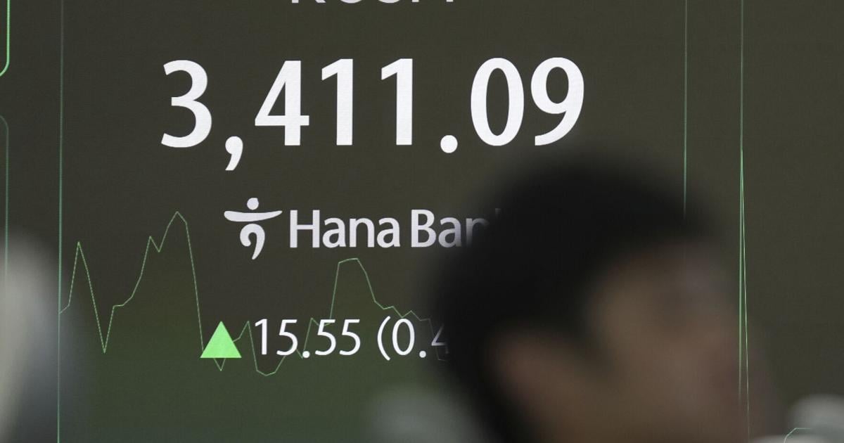 Asian shares mostly rise after last week's Wall Street rallies