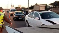 Impresionante choque múltiple en Panamericana: hay siete vehículos involucrados