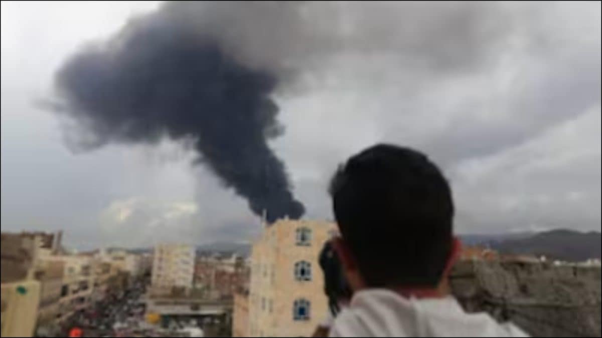 Israel Launches Airstrikes On Yemen's Capital In Response To Drone Attack, 2 Killed