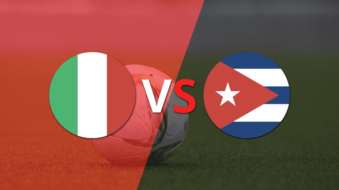 Italia se enfrentará ante Cuba por la fecha 2 del grupo D