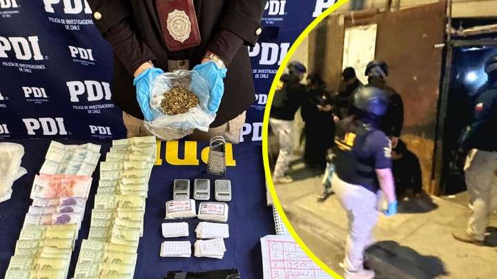 PDI detuvo a 8 personas en Tocopilla tras desbaratar "narco