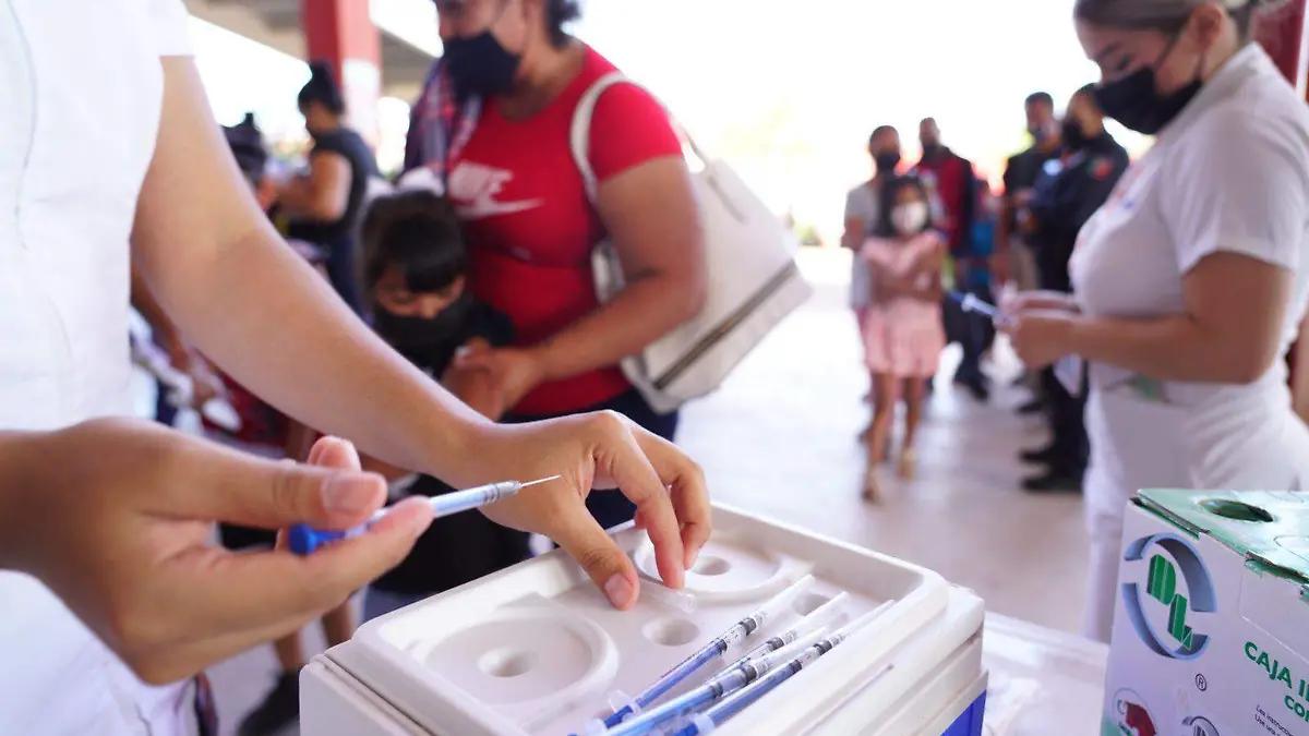 Instalan módulos de vacunación contra el sarampión en Jiménez; suman 49 casos