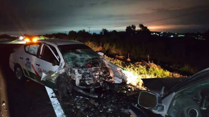 Choque frontal deja tres personas muertas y dos lesionadas en carretera Valle