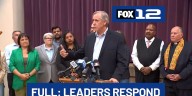 Full: Portland, state leaders speak amid increase in federal agents