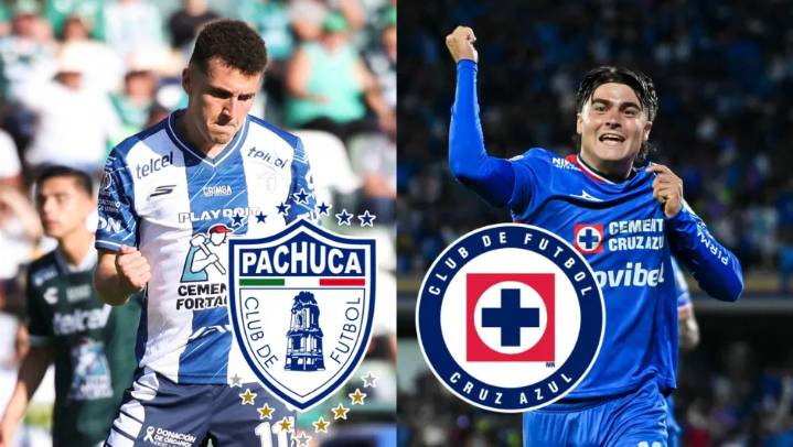Pachuca vs Cruz Azul: Horario y dónde ver EN VIVO el duelo de la Jornada 8 del Apertura 2025