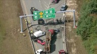 Serious crash with lumber truck, 6 other vehicles closes Route 2