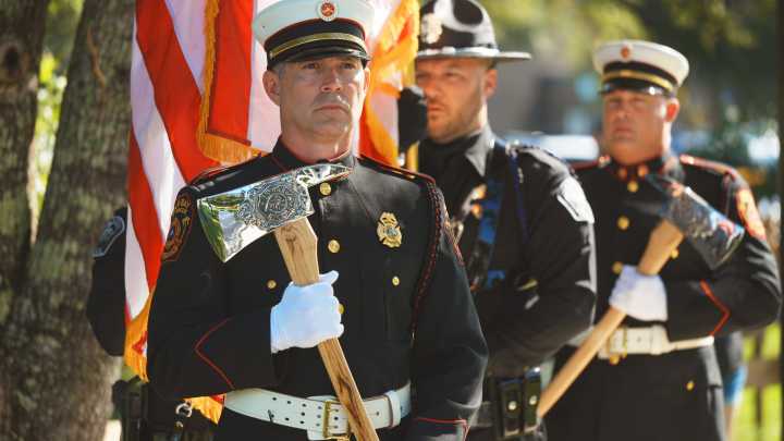 9/11 Patriot Day Remembrance ceremony at Sacrifice Park in Palm Bay