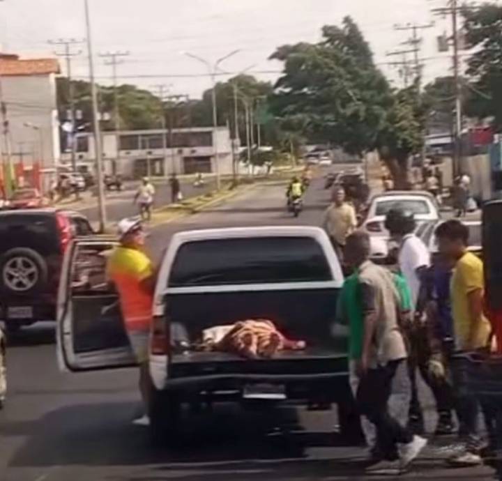 Mujer sufrió un accidente al ser arrollada en Ciudad Bolívar
