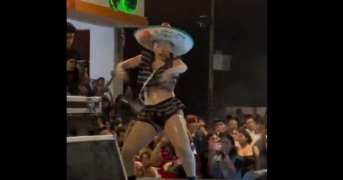 (Video carnal) Celebración del Grito genera polémica por bailarina