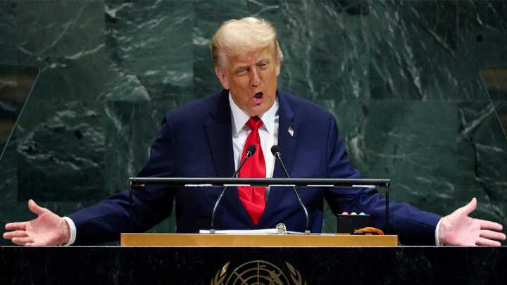Trump claims to be victim of ‘triple sabotage at the UN’, with Secret Service looking into the matter