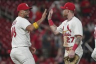 Herrera hits go-ahead homer, Mikolas pitches 6 solid innings, Cardinals beat A's 2