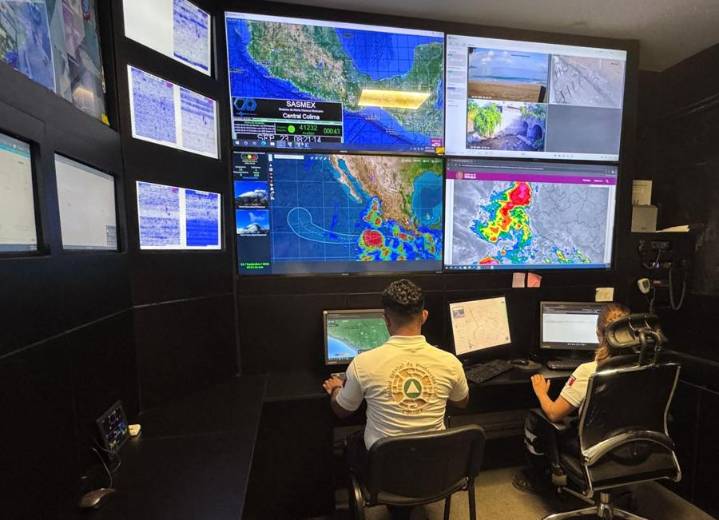 Tormenta tropical ‘Narda’ provocará lluvias intensas y oleaje elevado en costas de Colima; UEPC pide extremar precauciones