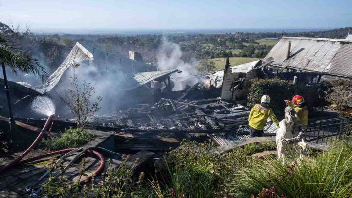 Couples devastated after historic Loxley on Bellbird Hill burns down as planned ceremonies loom