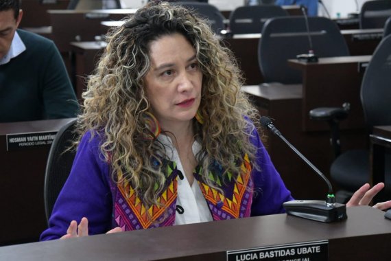 Lucía Bastidas alerta por invasión del espacio público en Bogotá y mafias de vendedores ambulantes