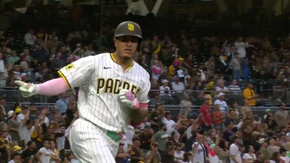 Tatis' 2-run shot starts 4-homer outburst for the Padres, who beat ...