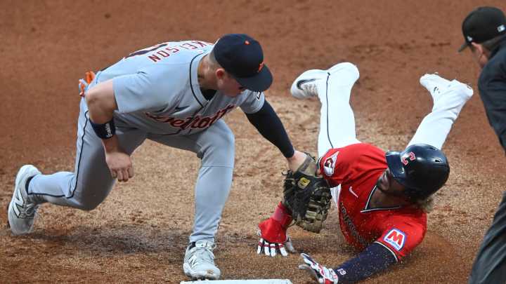 Photos from Guardians series vs Tigers fighting for AL Central crown