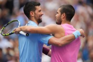 Novak Djokovic won't give up on trying to win a 25th major title after another semifinal loss