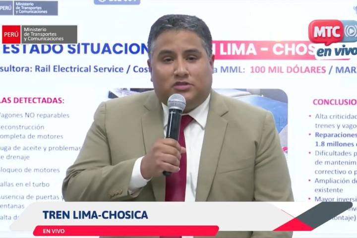 MTC: consultora de EE. UU advirtió sobre mal estado de trenes traídos por Municipalidad