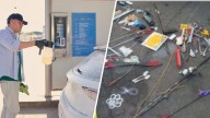 Couple behind bars for stealing money from self-serve car washes with various tools