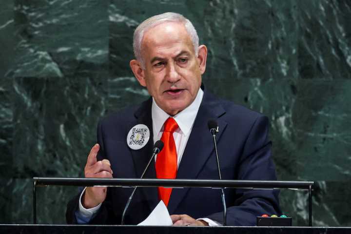 ¿Qué significa el código QR que llevó Benjamín Netanyahu en el discurso ante la ONU?