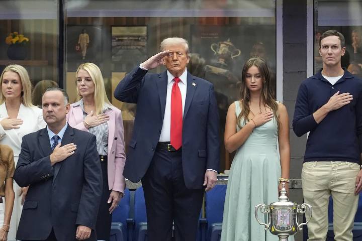 US Open: La final del US Open comienza con casi una hora de retraso por la presencia de Trump