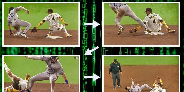 Mickey Moniak had insane slide for Rockies