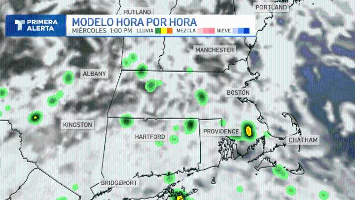 Pronóstico del tiempo en Massachusetts