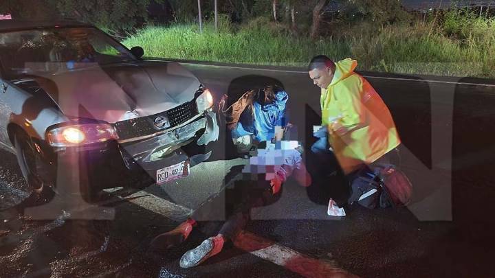 Muere sexagenario en choque con su cuatrimoto