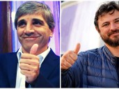 Grabois insultó a Caputo y el ministro le respondió con ironía: "Te merecés ser Presidente"
