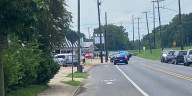 Heavy police presence on Rapides Avenue