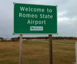 Pilot suffers cut to face in mishap at Romeo State Airport