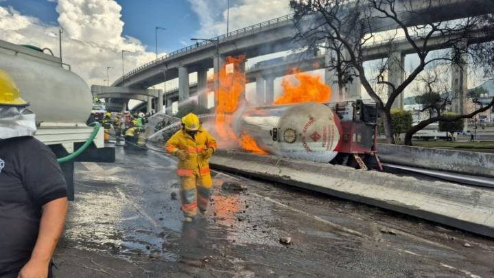 Las imágenes de la explosión de una pipa de gas en la alcaldía Iztapalapa