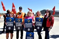 Calgary airport security screeners denied water and washrooms, says Unifor