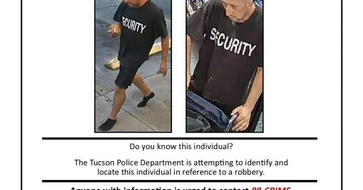 Reward offered for info that can identify a man in connection to a robbery